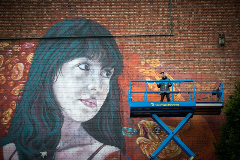 Bristol's Biggest Street Art Festival Skipped a Year on Purpose. It Came Back With 300 Artists and a David Attenborough Mural.