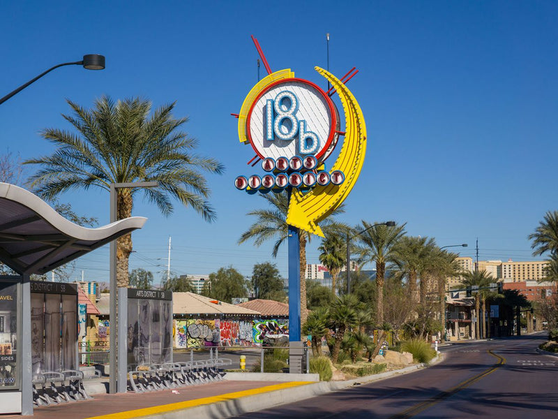 A Las Vegas Museum Got Tagged on Opening Night. Its Fix Was to Charge Admission to the Free Street Party Next Door.
