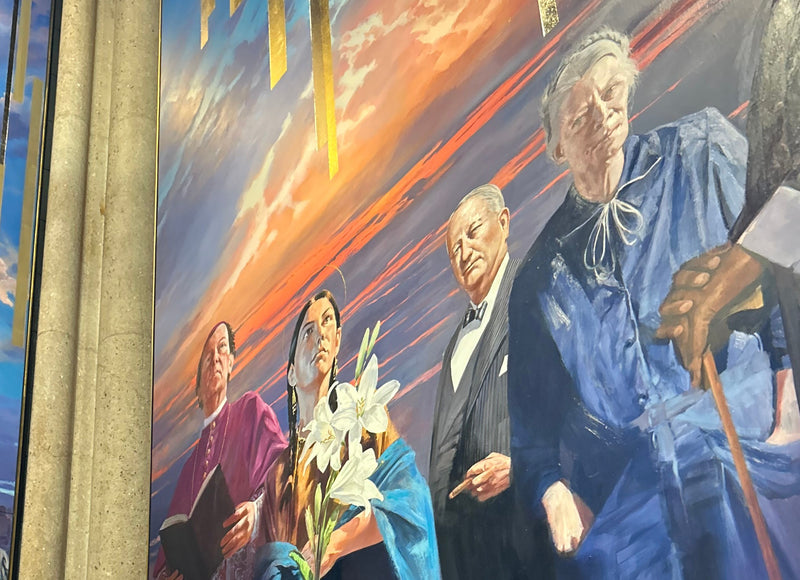 Cathedral Debuts Massive Mural Linking Irish Faith to NYC Immigrants