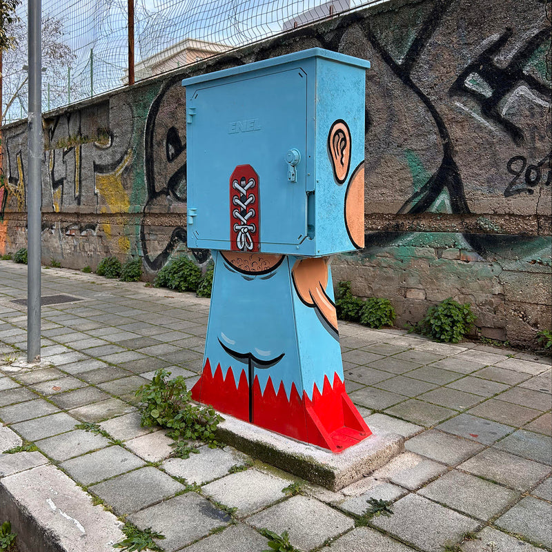 Nacho Valentini Transforms City Electrical Boxes into Playful Characters