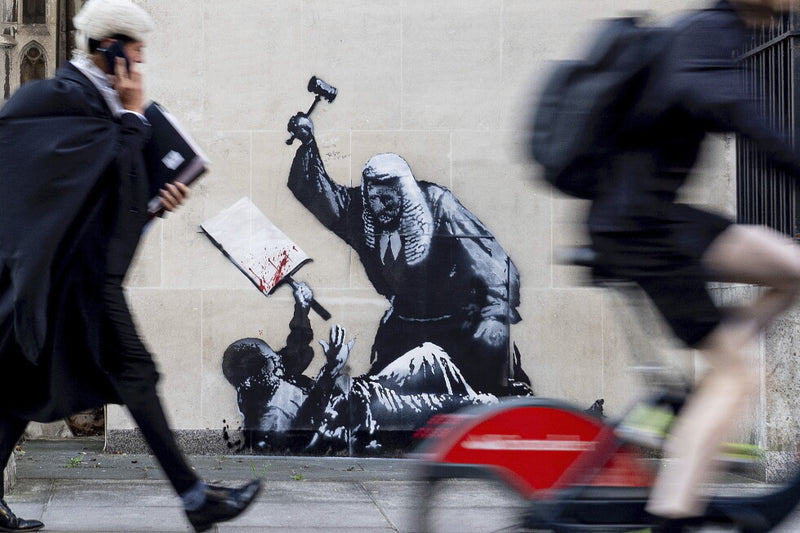 London Officials Plan to Remove Banksy's Latest Controversial Work