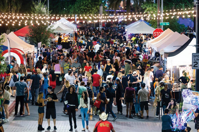 Las Vegas Turned Its Monthly Street Party Into a Scavenger Hunt. One Muralist Is Why People Keep Showing Up.