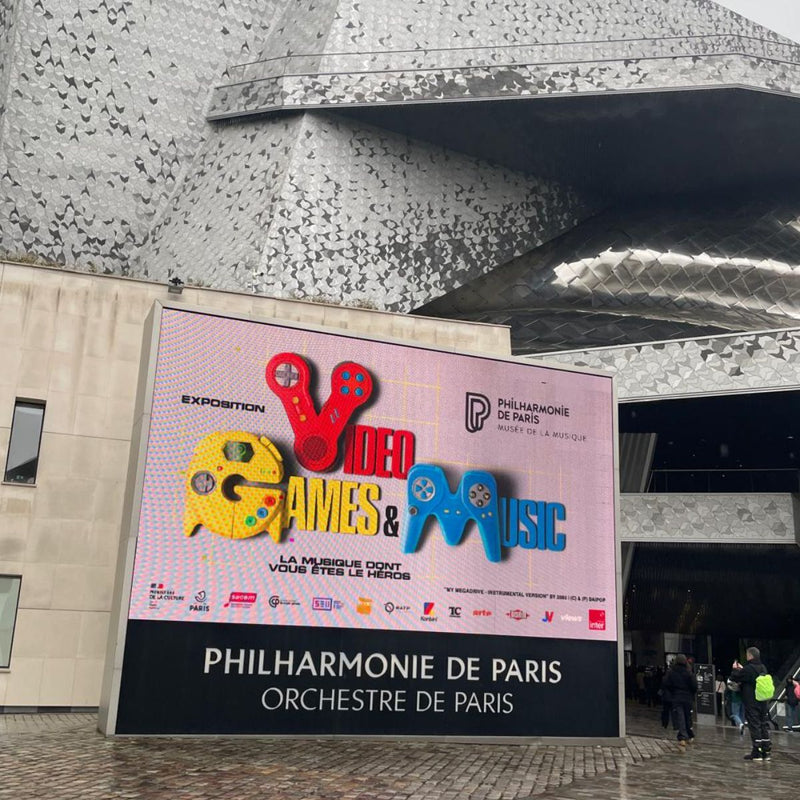 Invader Just Tiled Daft Punk, a French Chanson Icon, and the Velvet Underground Onto Paris's Biggest Concert Hall
