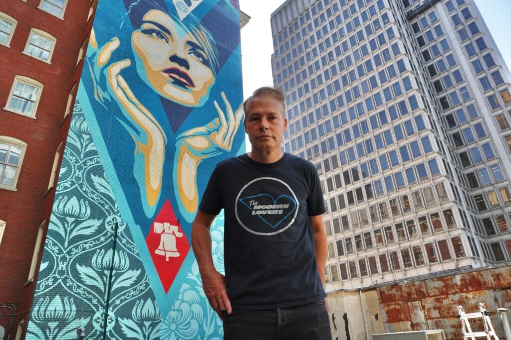 America Turns 250 Today. Philadelphia Already Picked the Face That Represents It, and Shepard Fairey Painted It.