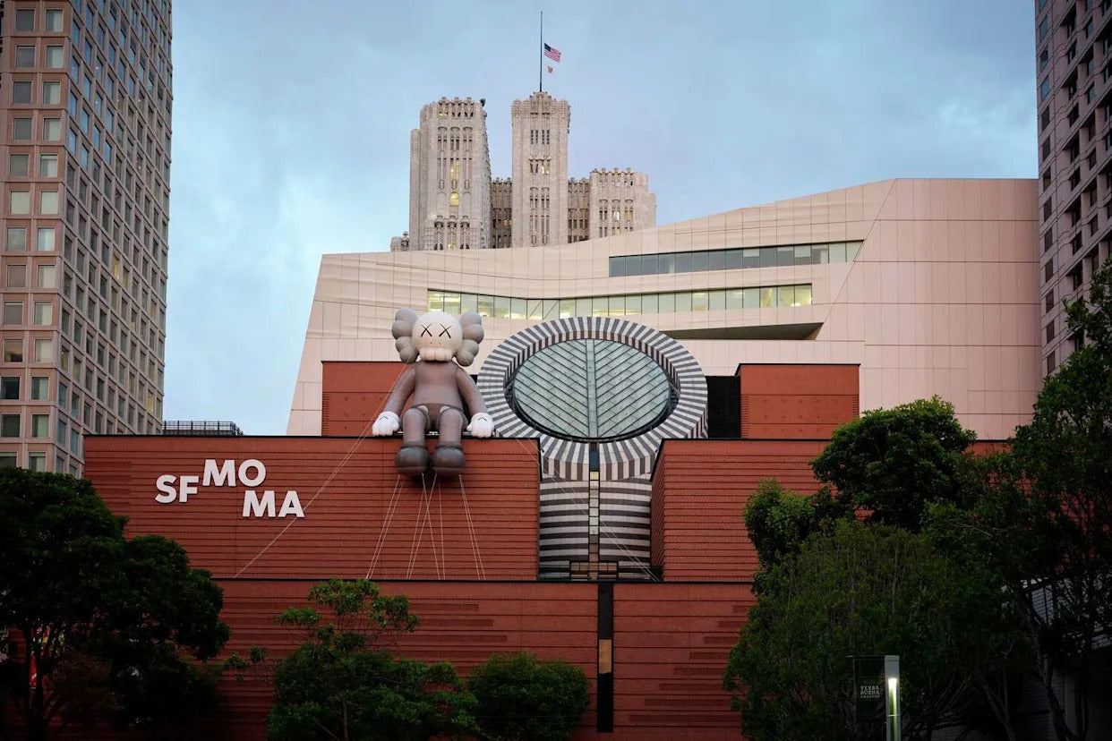 KAWS Learned to Rob Bus Shelters in San Francisco in 1995. Thirty Years Later, SFMOMA Gave Him the Roof.
