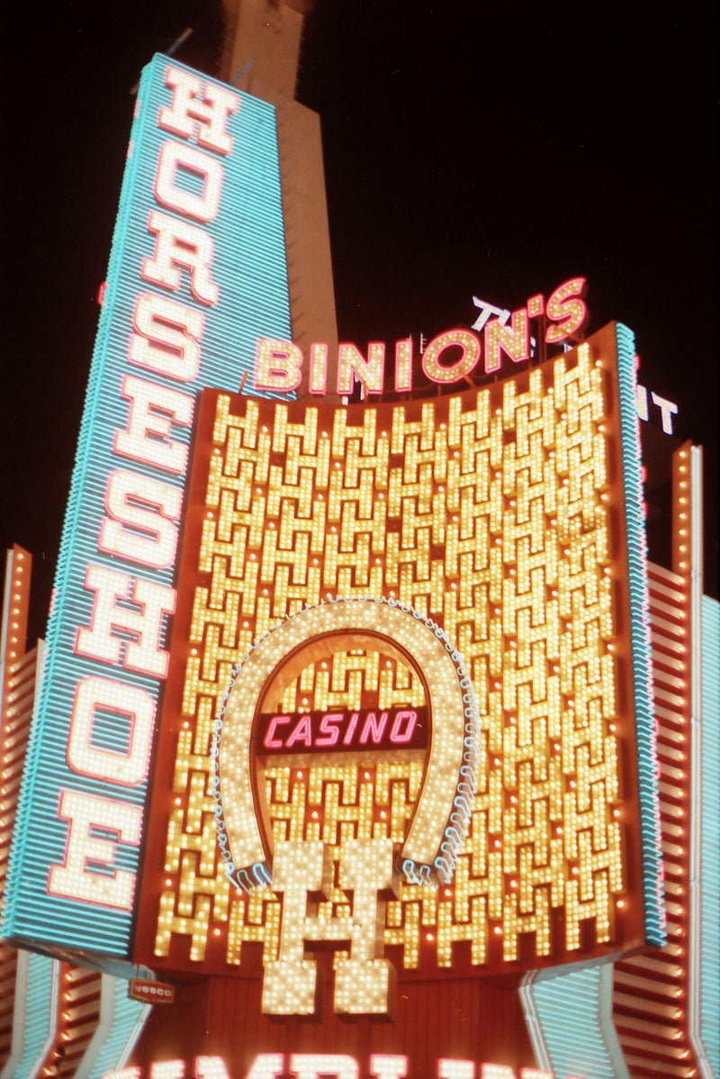 Binion's Horseshoe Lit Up Downtown Las Vegas With Eight Miles of Neon. This December the Neon Museum Turns the Sign Back On.