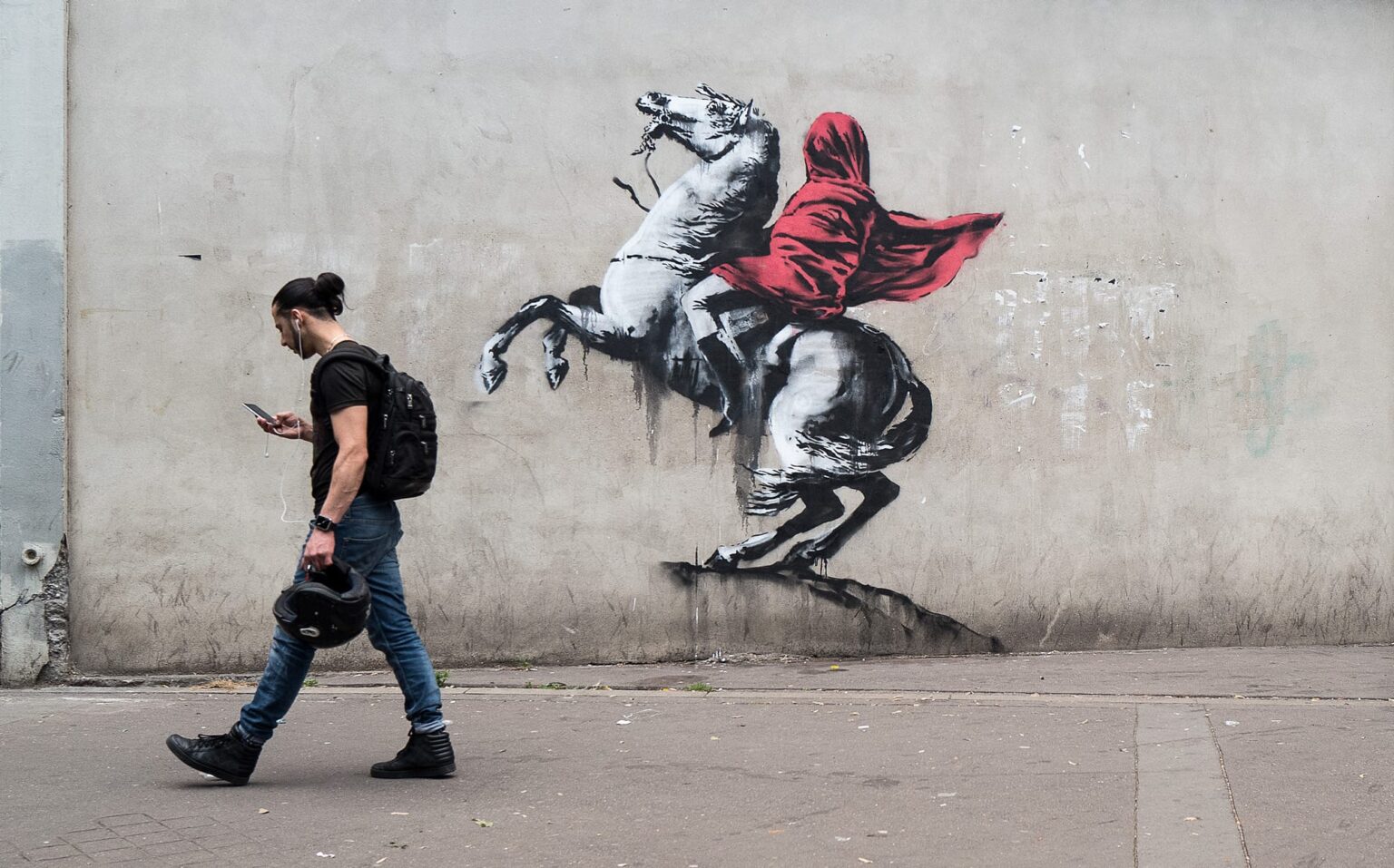 Paris's Fashion Empire Built on Stencil Cutters vs. Banksy's Solo Approach