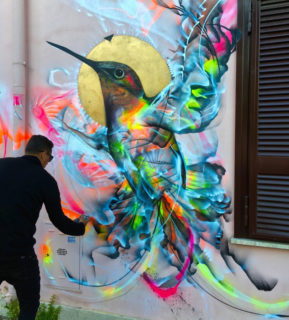 Graffiti Owls and Ducks Bloom in Rome's Urban Jungle