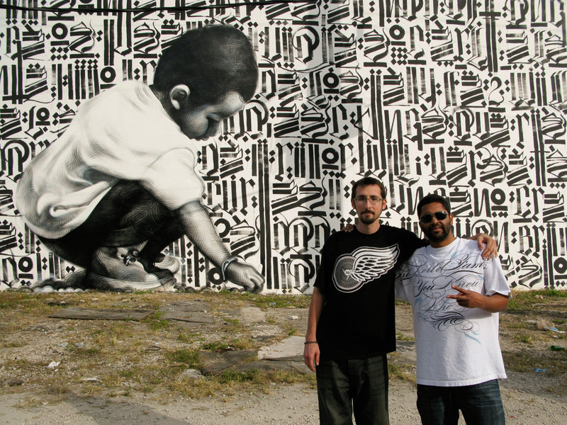 El Mac and RETNA Hadn't Shared a Wall in Ten Years. Their Reunion Mural Is a Portrait of His Own Son.