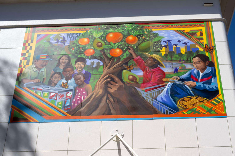 UCLA Unveils 'Roots of Our Labor': Mural Honoring MacArthur Park Workers Emerges