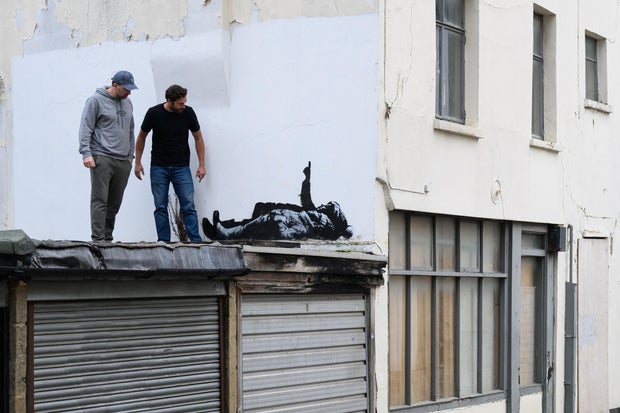 New Banksy Mural Unveiled in London