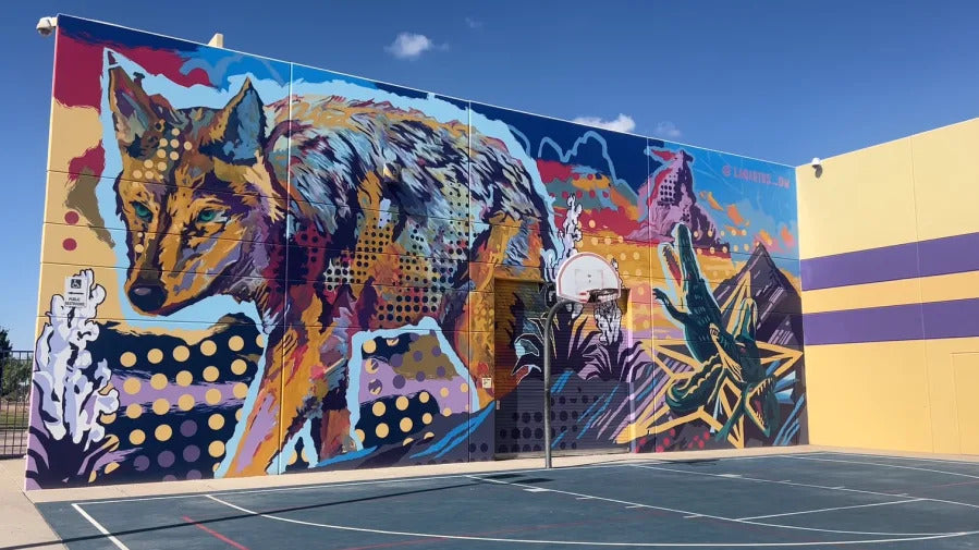 El Paso Celebrates 100th Public Art Project With 'Guardians of the Southwest' Mural