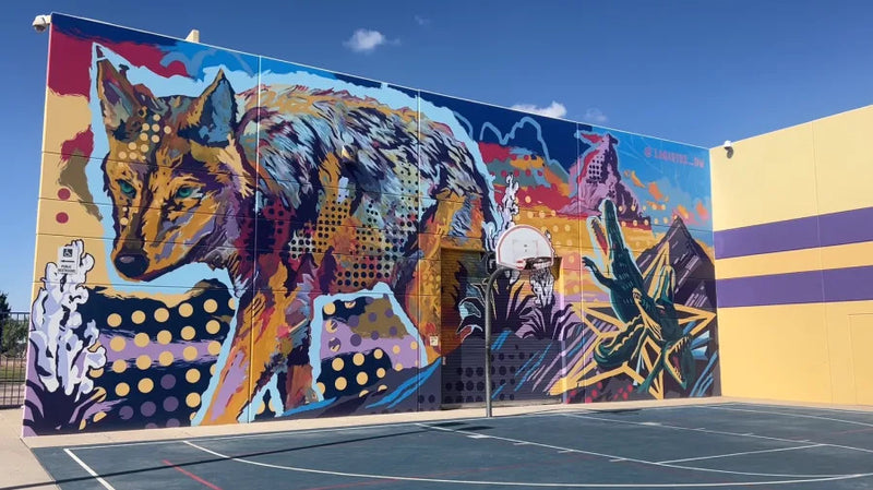 El Paso Celebrates 100th Public Art Project With 'Guardians of the Southwest' Mural