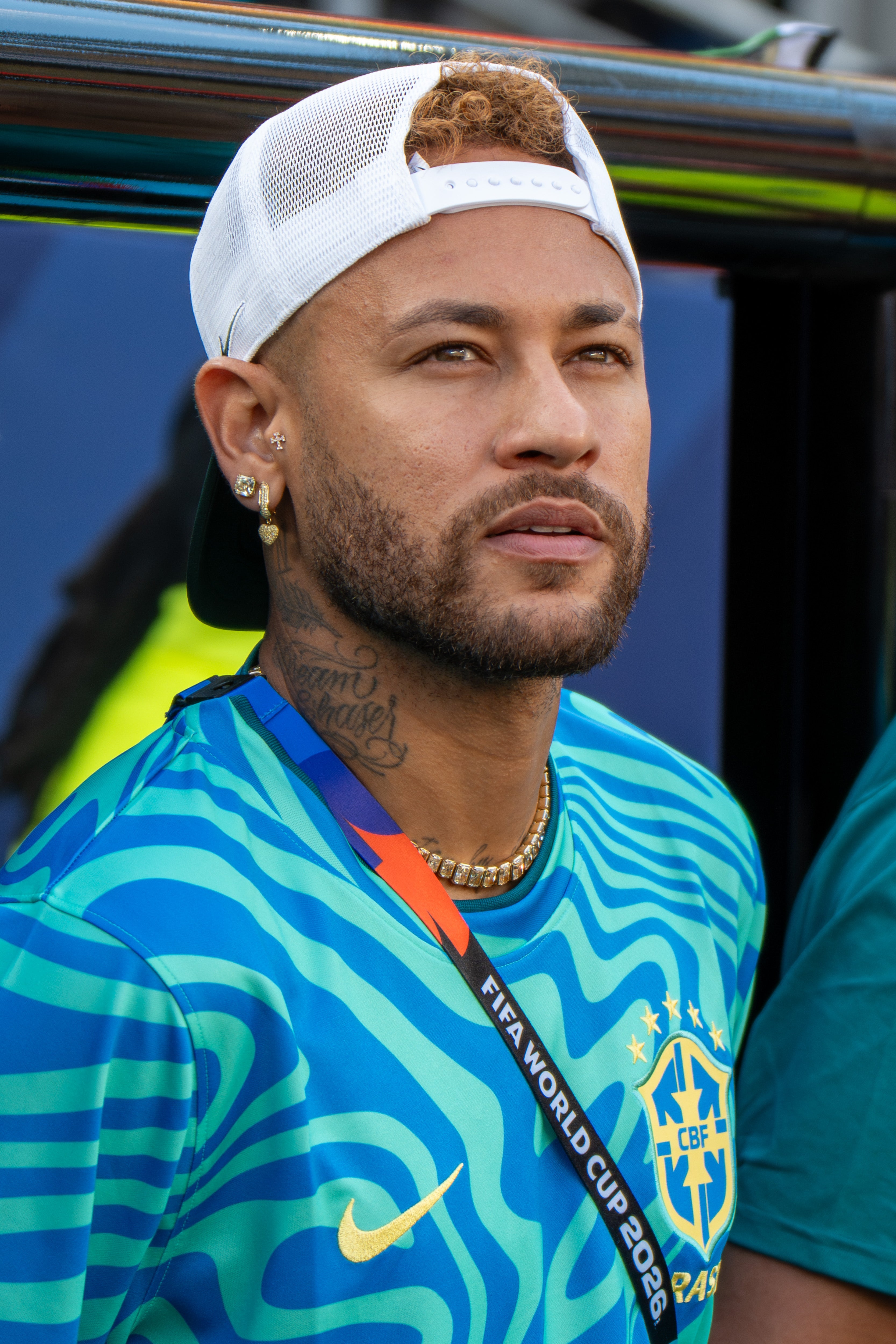 Six Artists Painted an Entire Brazilian Street Into a Neymar Portrait Before the World Cup