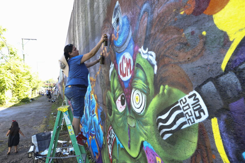 Chicano Park Was Born From a 12-Day Occupation in 1970. This Month, Meeting of Styles Returns to Paint Beside It After 21 Years.