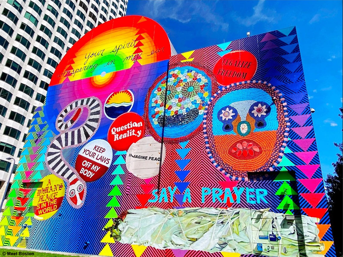Boston's 250th Birthday Mural Swapped Paul Revere for a Girl Who Rode Twice as Far