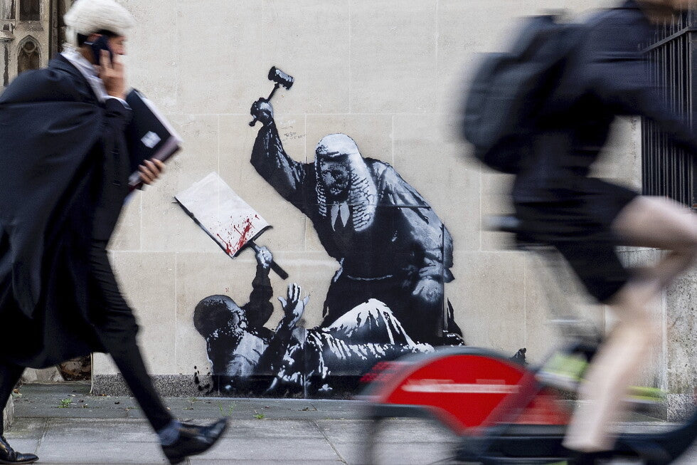 London Officials Plan to Remove Banksy's Latest Controversial Work