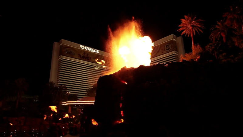 The Mirage Volcano Erupted for 34 Years on the Strip. Its Pieces Just Started Coming Back to Life Three Miles Away.
