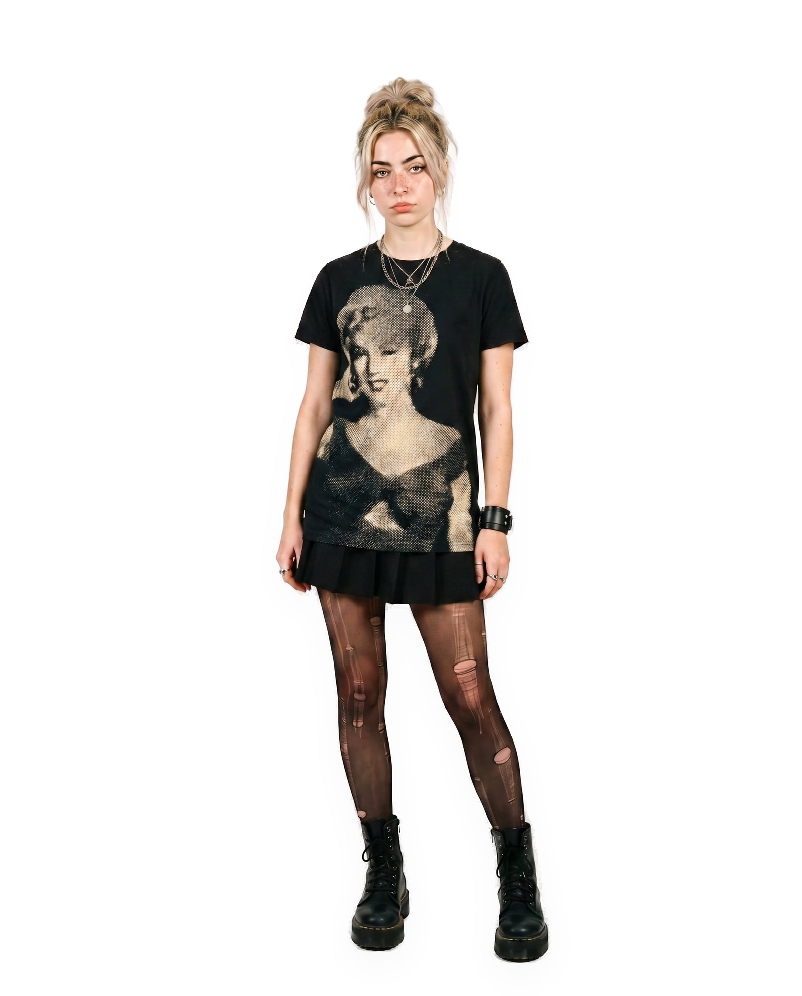 Marilyn Monroe Halftone T-Shirt, front