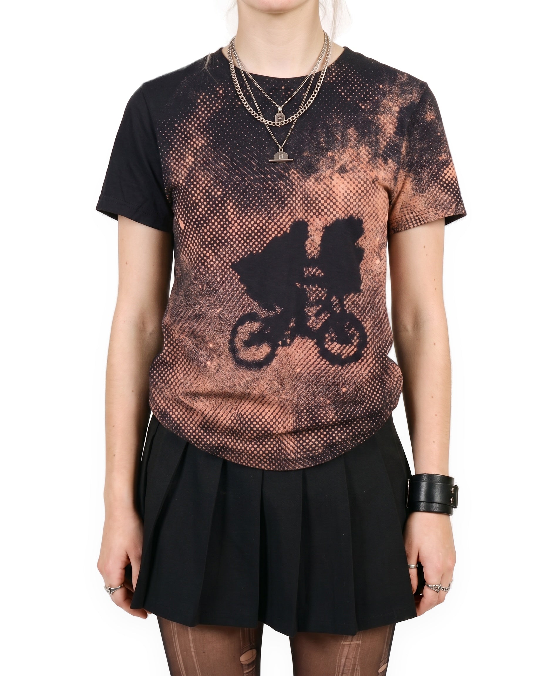 E.T. Moon Ride Halftone T-Shirt, print detail