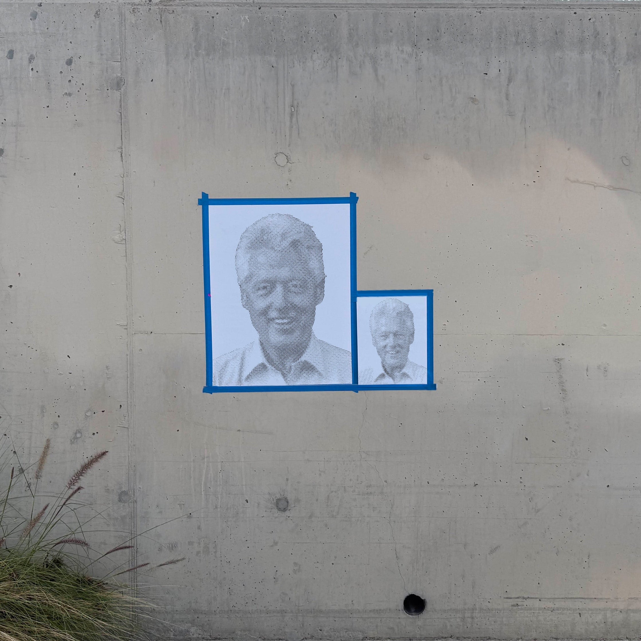 Bill Clinton Stencil