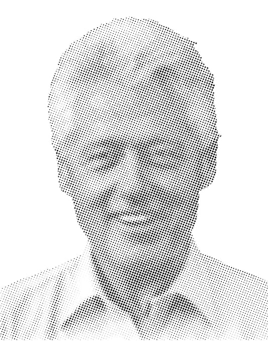 Bill Clinton Stencil
