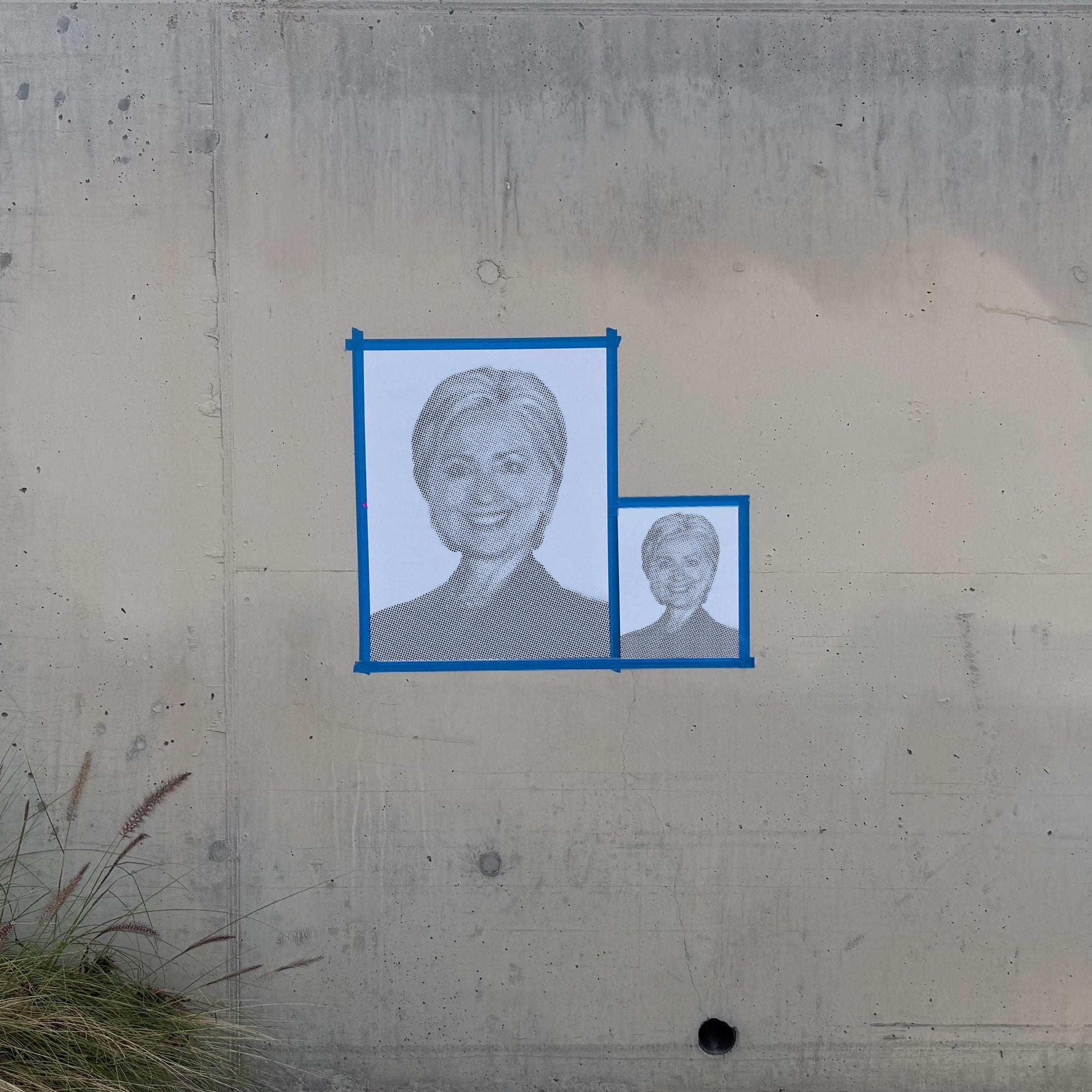 Hillary Clinton Stencil
