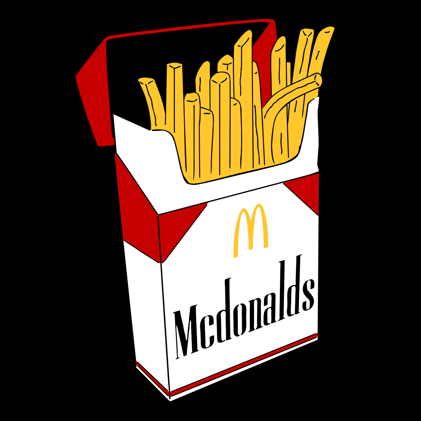 Marlboro X Mcdonalds Red Print