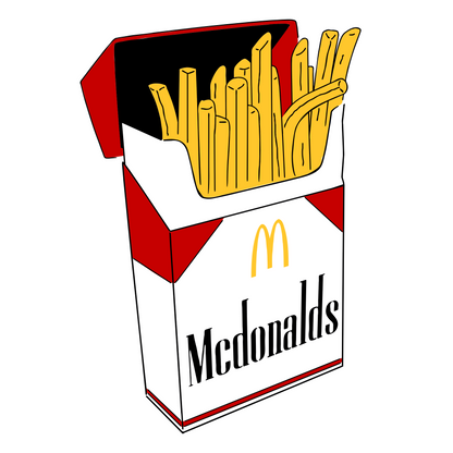 Marlboro X Mcdonalds Red Print