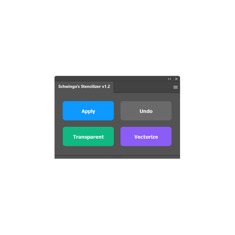 Additional tools and options interface