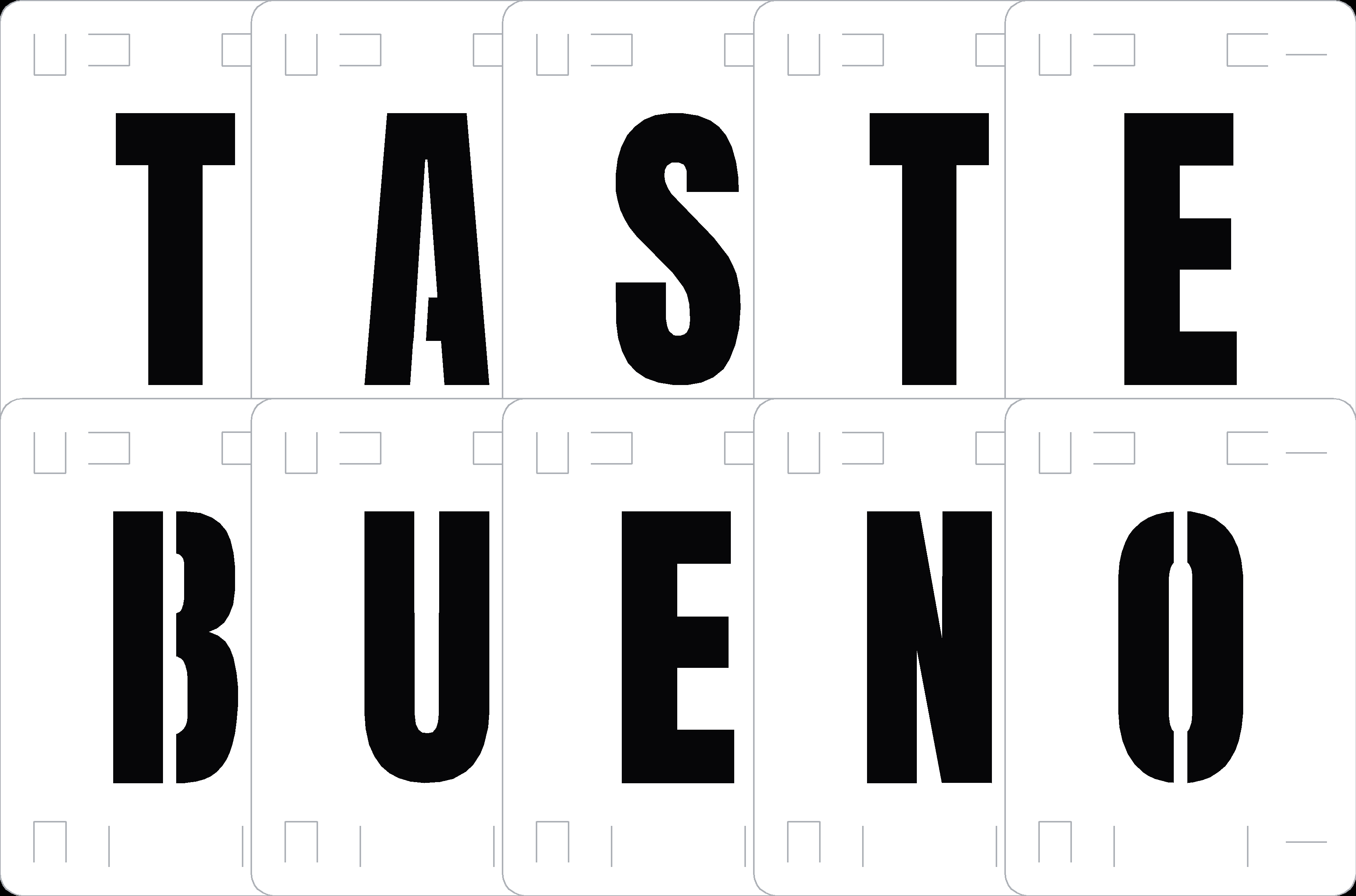 Anton Font Stencil Pack halftone stencil 11x14