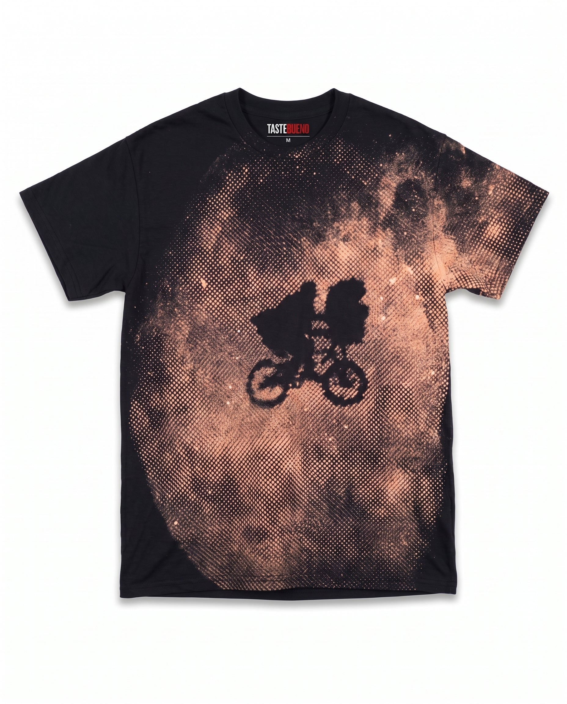 E.T. Moon Ride Halftone T-Shirt, flat lay