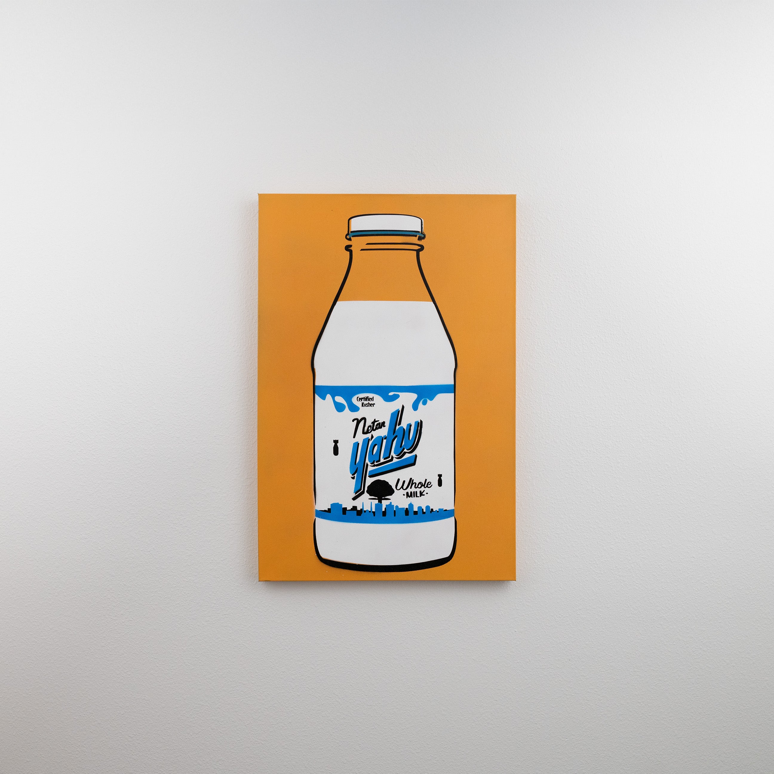 Netanyahu Vs. Yoo-hoo 24x36"