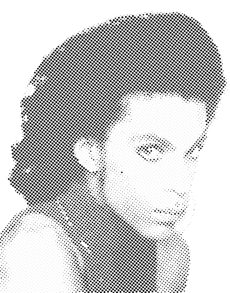 Prince Halftone Stencil